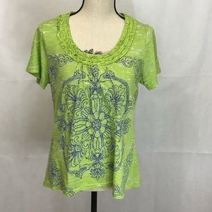 Caribbean Joe large short sleeve shirt